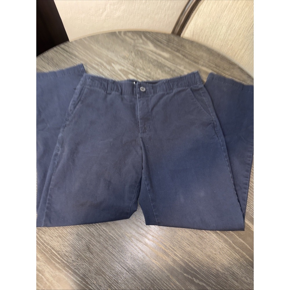 Dixxon D Flex Pants Men 36x32 *READ Gray Stretch Chino Elastic Waist Straight